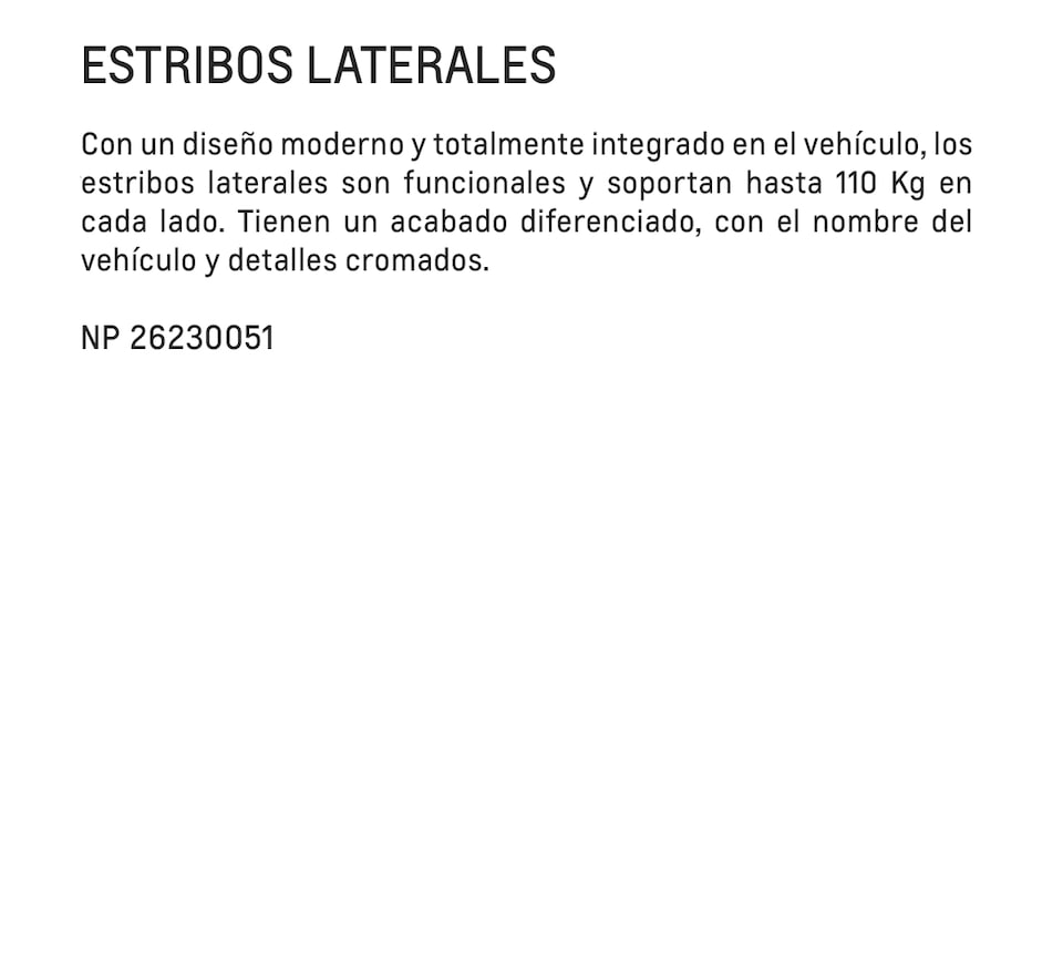 Chevrolet Tracker Turbo Accesorios Kit Adventure - Lateral de tu Camioneta SUV