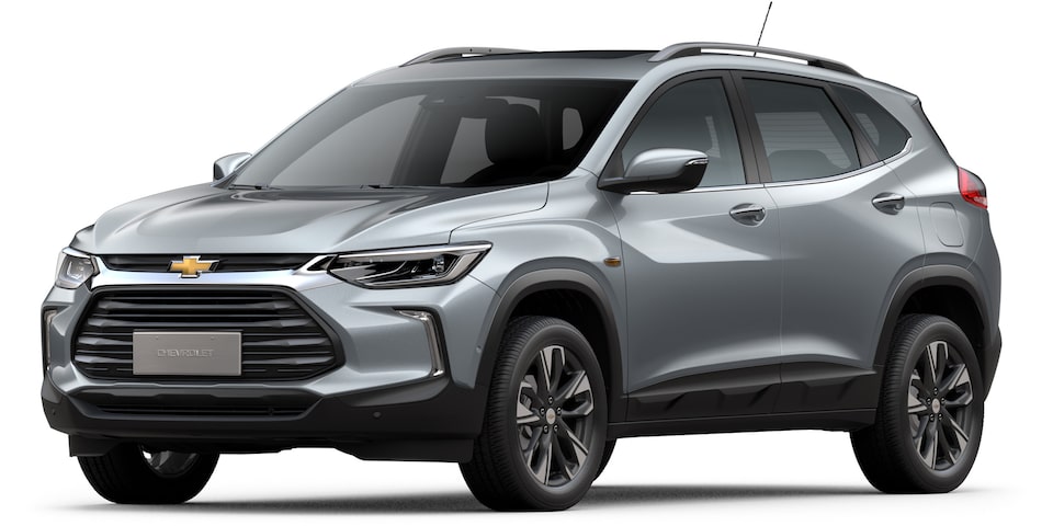 Elige tu camioneta Chevrolet Tracker Turbo en color plata
