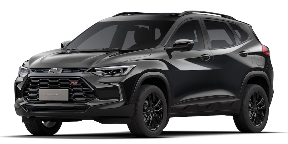 Elige tu camioneta Chevrolet Tracker RS en color negro