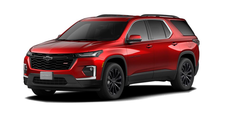 Elije tu Chevrolet Traverse roja
