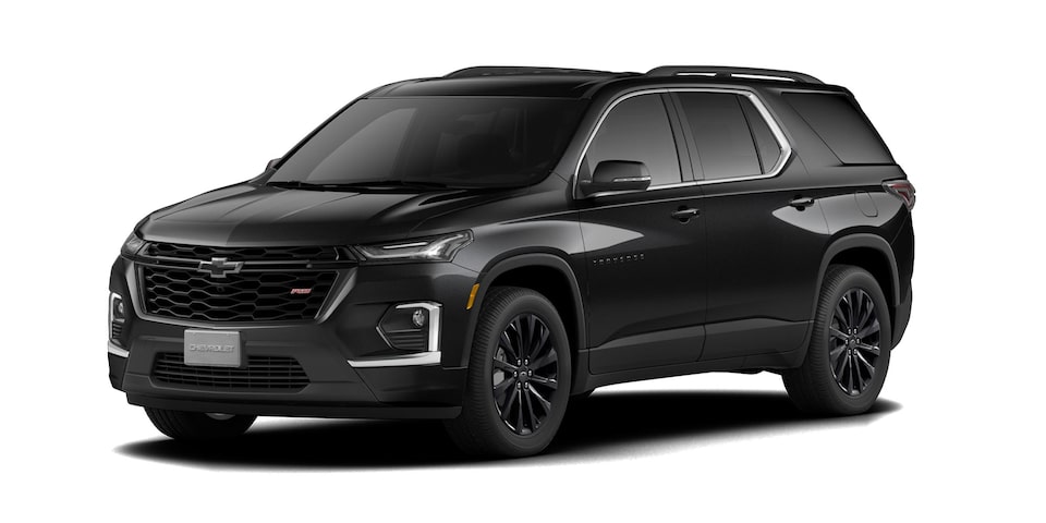 Elije tu Chevrolet Traverse negra