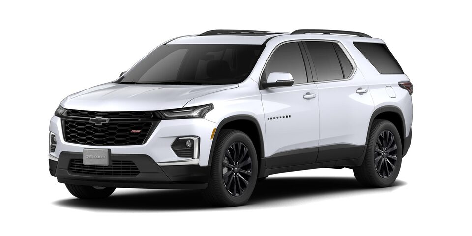 Elije tu Chevrolet Traverse blanca