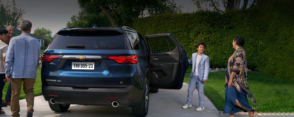 Tu familia viaja tranquila a bordo del Chevrolet Traverse RS