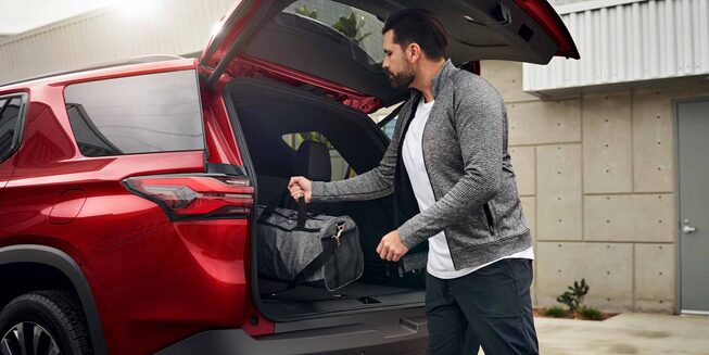 Nuevo Chevrolet Traverse 2022 vista vacaciones familiares