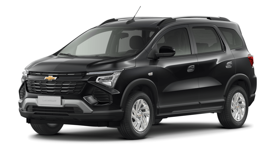 Elige el Chevrolet Spin color negro