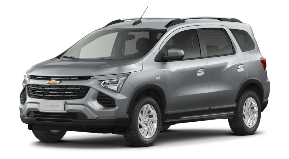 Elige el Chevrolet Spin color plata