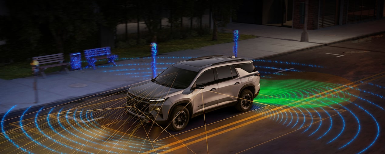 Chevrolet Traverse - Protección avanzada para que solo pienses en manejar