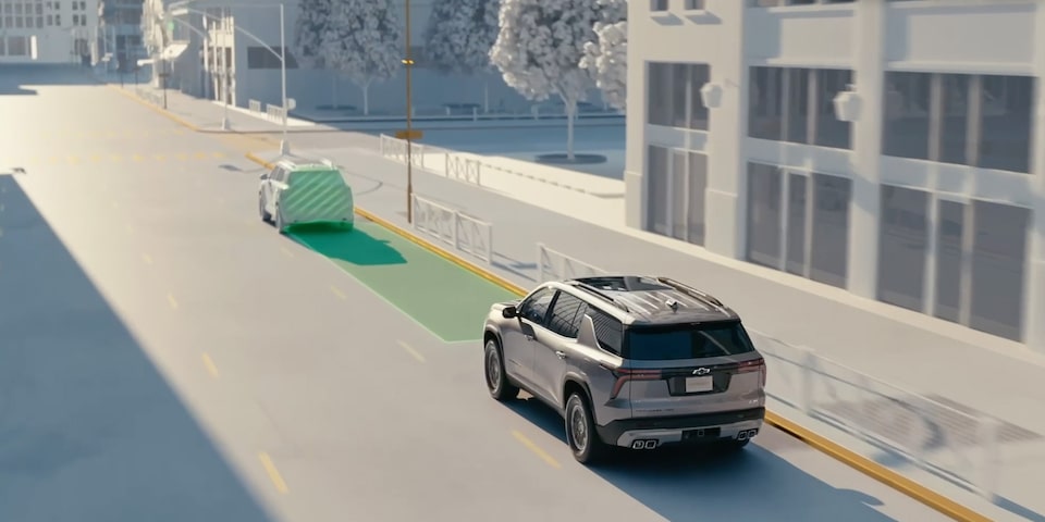 Chevrolet Traverse - Alerta y asistencia de colisión frontal