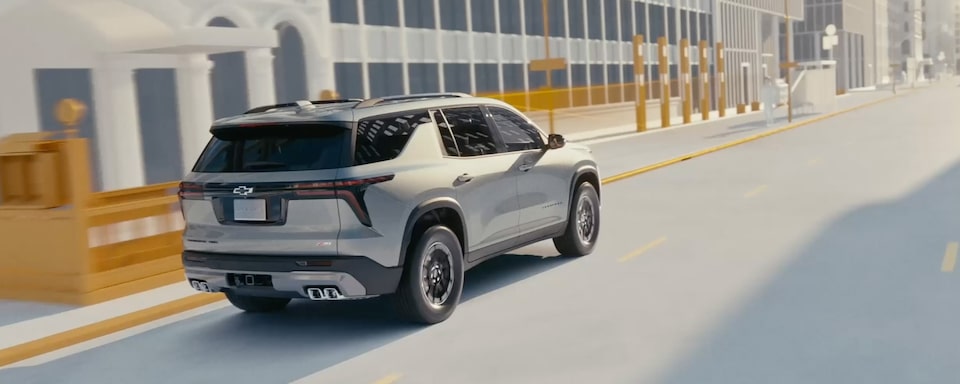Chevrolet Traverse - Sistema de alerta y frenado