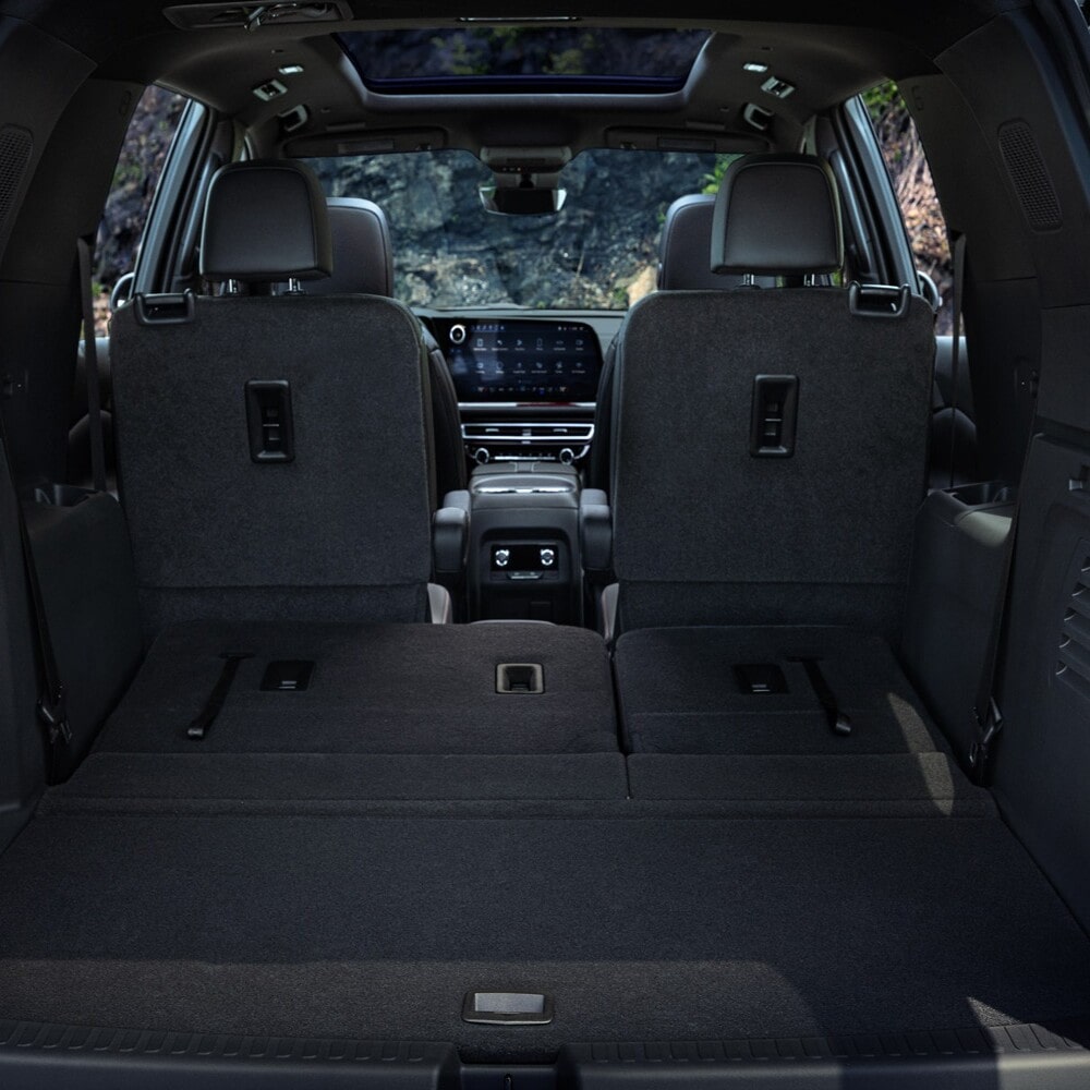 Imagen del maletero de1602 L de la Chevrolet Traverse Z71.