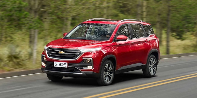Chevrolet Captiva Turbo galeria exterior ruta