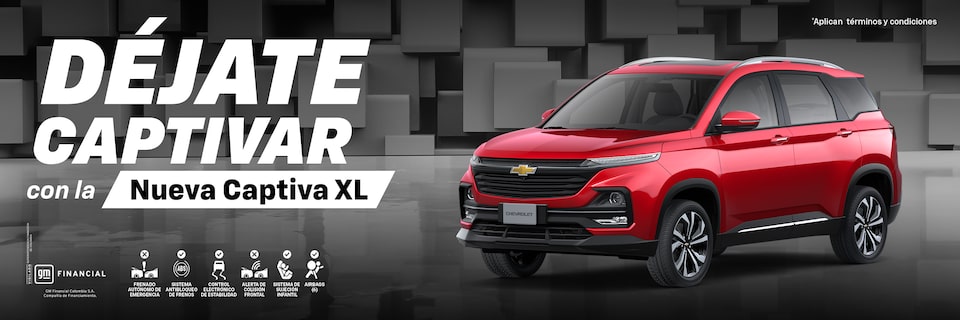Chevrolet Colombia - Dejate llevar con la Nueva Captiva XL