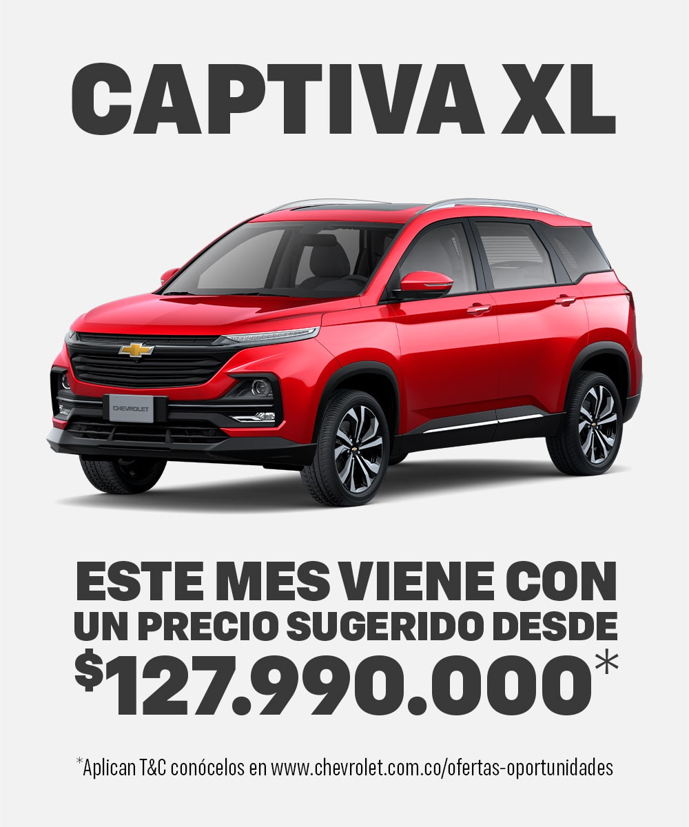 Chevrolet Captiva XL - Oportunidades