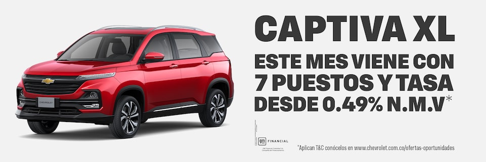 Chevrolet Captiva XL - Oportunidades