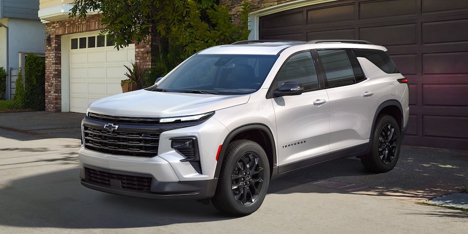 Mundo SUV de Chevrolet - SUV Traverse en color blanco