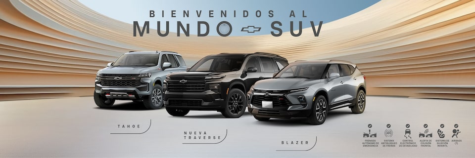 Bienvenidos al mundo SUV de Chevrolet