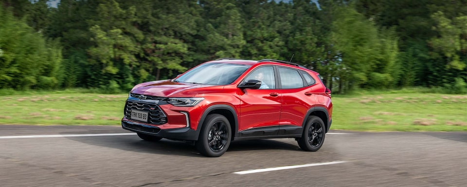 La camioneta Chevrolet Tracker Turbo RS es imparable y dinámica