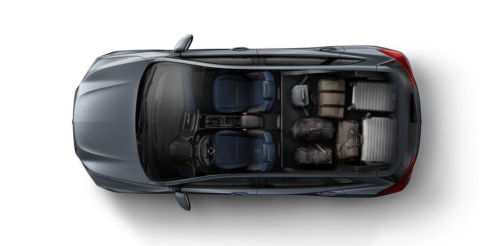 Configuración viaje de la camioneta Chevrolet Tracker Turbo RS