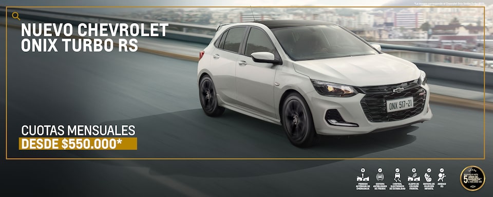 Chevrolet Colombia - Promoción Onix RS