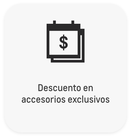 El Club Selective de Chevrolet te da la ventaja de tener descuentos en accesorios exclusivos