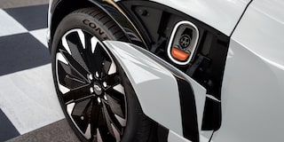 Puerto de carga de la Chevrolet Blazer EV.