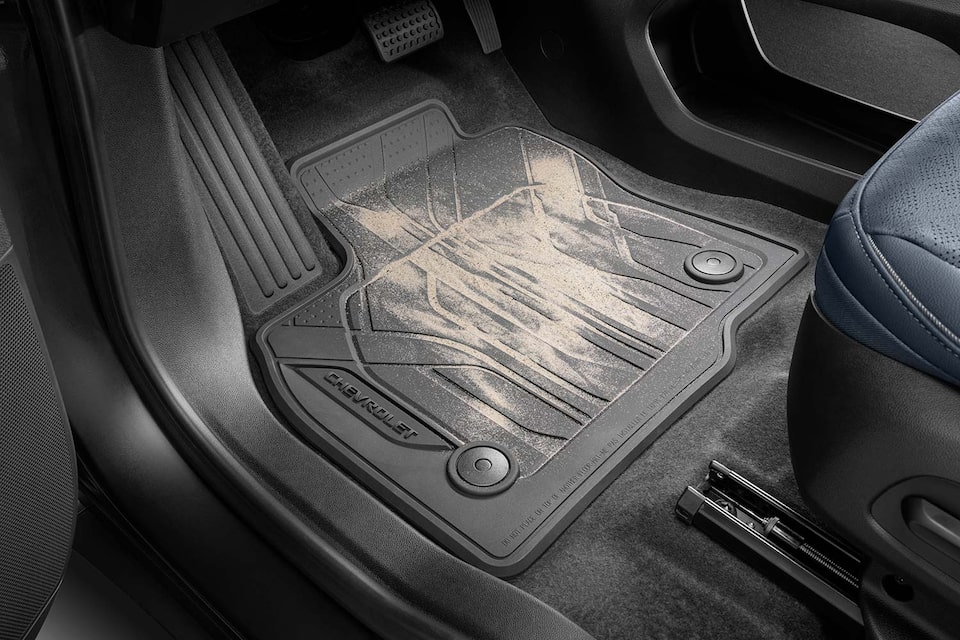 Cuida tu Chevrolet Bolt EUV de la suciedad con los tapetes all weather