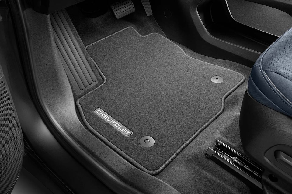 Los tapetes textiles te ayudan a mantener tu Chevrolet Bolt EUV en condiciones óptimas de higiene