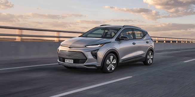 Diviértete mientras conduces por la ruta en tu Chevrolet Bolt EV