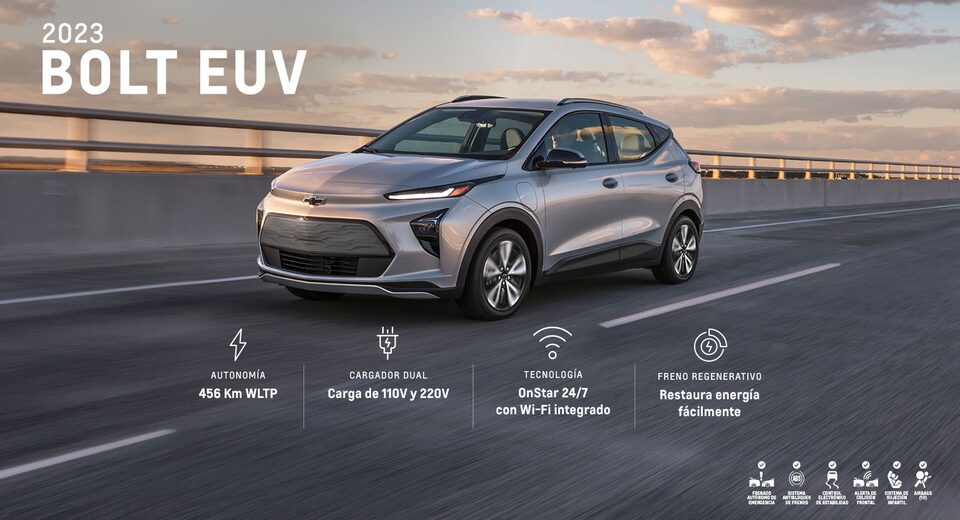 Descubre el nuevo Chevrolet Bolt EUV, un presente cargado de futuro