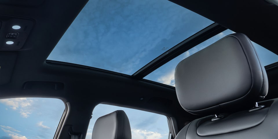 Sunroof panorámico de la Nueva Chevrolet Captiva EV.