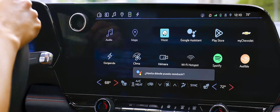 Chevrolet Blazer EV - Detalle pantalla