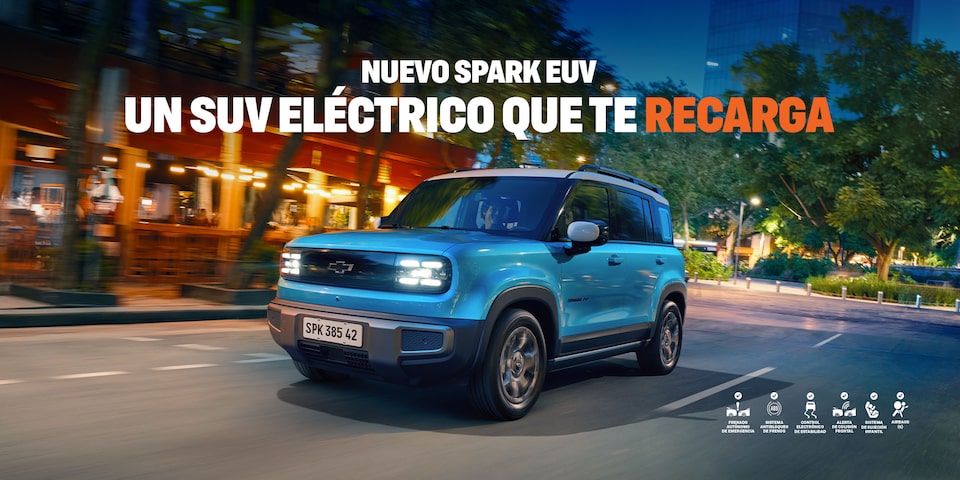 Descubre el nuevo Chevrolet Spark EUV: Un SUV Eléctrico que te recarga