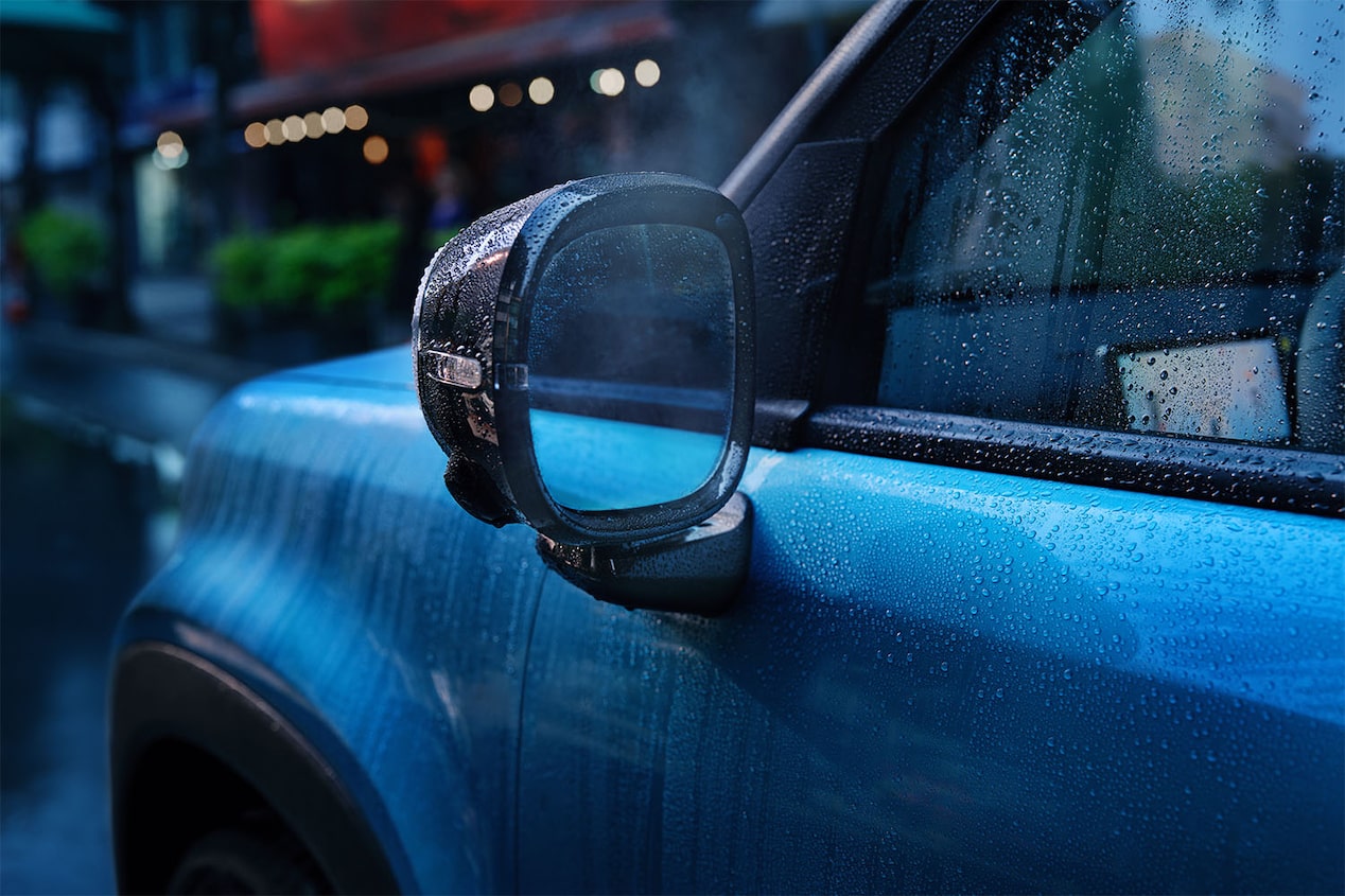 Retrovisores del Chevrolet Spark EUV.