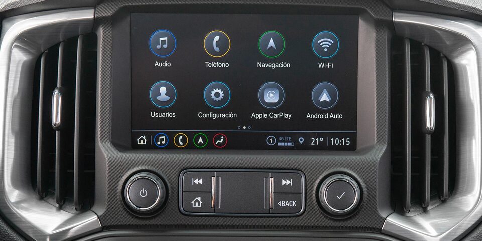 Chevrolet Colorado - Pantalla de tu 4x4