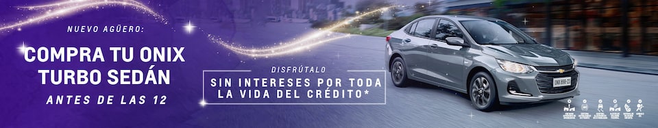 Chevrolet Colombia - Vehicle Shopper - Onix Turbo Sedán