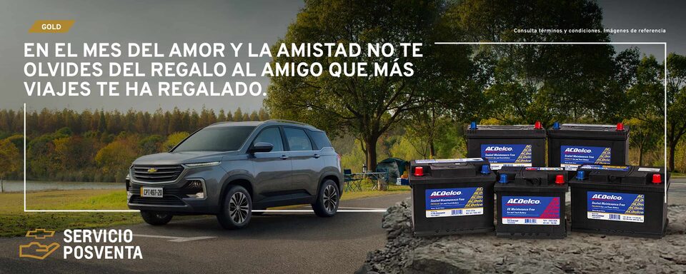 Chevrolet Colombia - Posventa Baterias