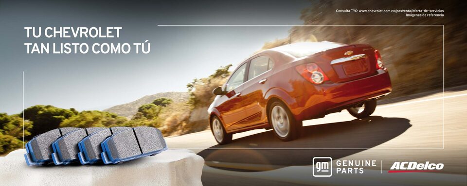 Chevrolet Colombia - Oferta de servicios