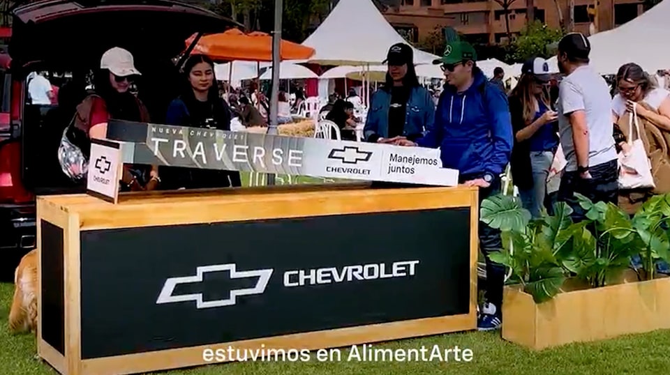 Vive Chevrolet en Alimentarte