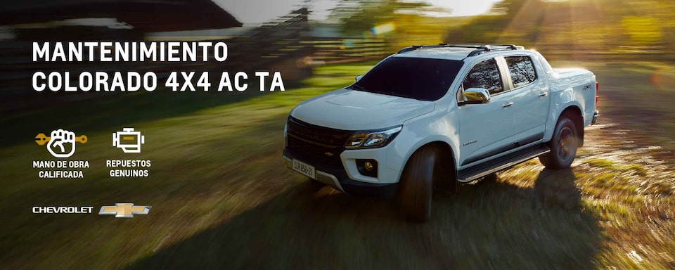 Chevrolet posventa mantenimiento colorado-4x4-ac-ta