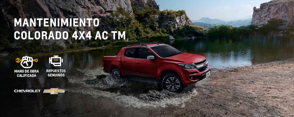 Chevrolet posventa mantenimiento colorado-4x4-ac-tm