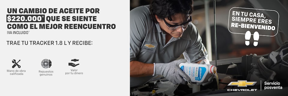 Chevrolet Colombia - Oferta de servicios