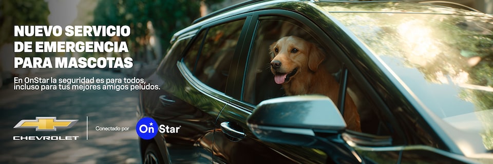 Chevrolet OnStar - Servicio de emergencia para mascotas
