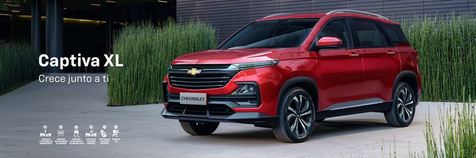 Ser cliente Grupo Aval te abre las puertas a tu nueva Chevrolet Captiva XL