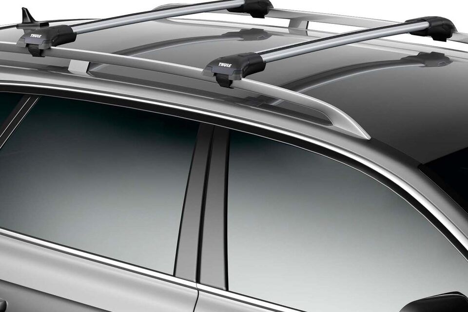 Las barras de techo para portaequipaje se integran con las barras longitudinales de tu Chevrolet Colorado
