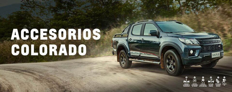 Conoce la linea de accesorios para tu Chevrolet Colorado