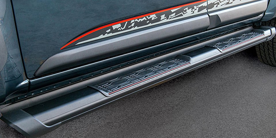 Pickup Chevrolet Colorado - Accesorio deflector de estribos Z71