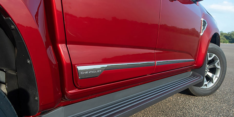 Pickup Chevrolet Colorado - Accesorio molduras laterales