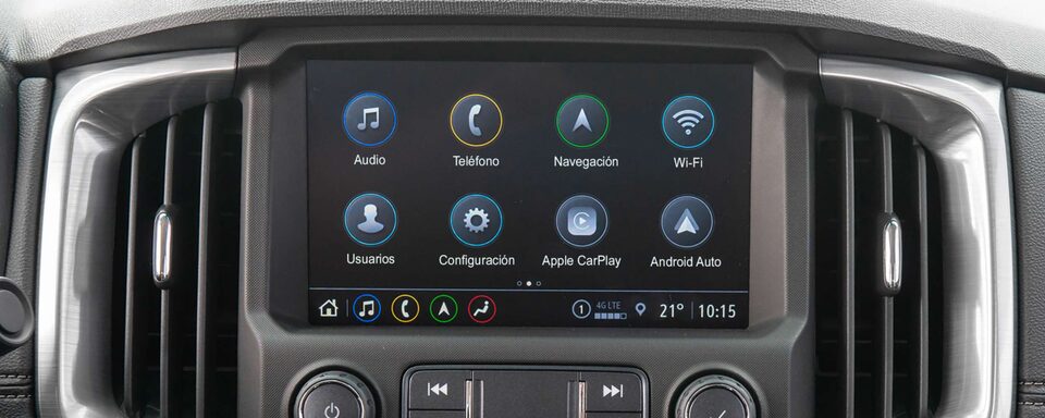 Chevrolet Colombia - Pantalla MyLink de tu Nueva Colorado 4x4