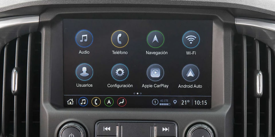 Chevrolet Colorado con tecnología Chevrolet MyLink
