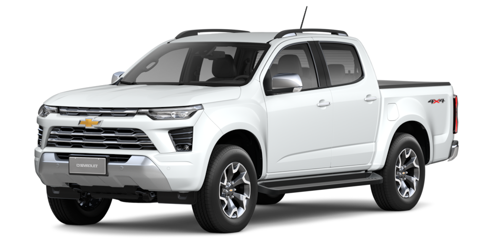 Pickup Chevrolet Colorado LTZ en color blanco